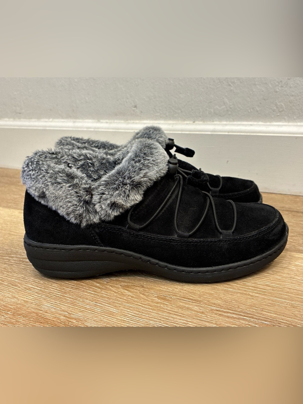 Aetrex Chrissy Winter Slip-On Boots Black Women’s Size US 8.5 UK 6.5 EU 39